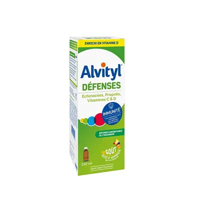 Alvityl Defenses Immunite - Sirop Des 3 Ans - 150ml