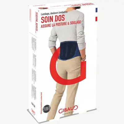 Gibaud Ceinture De Maintien Lombaire Taille 4 - Bleu