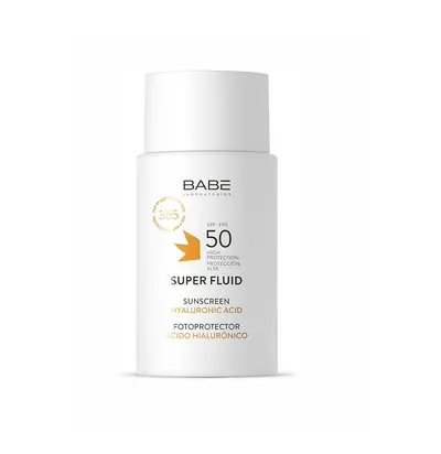 Babe Super Fluid Protection Solaire Invisible- Acide Hyaluronique - Spf50 50ml