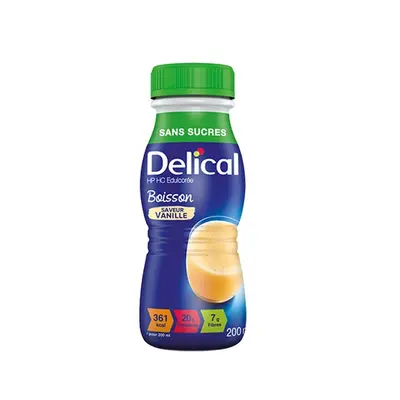 Delical Boisson Hp/hc Sans Sucres Saveur Vanille - 200ml