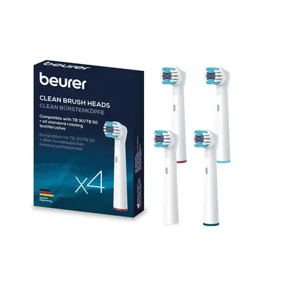 Beurer 4 X Brossettes De Rechange Sensitive Tb30-tb50