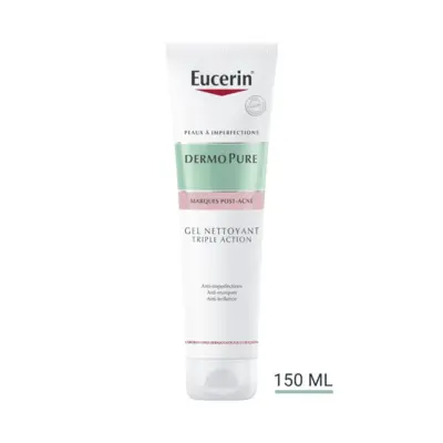 Eucerin Dermopure Gel Nettoyant Triple Action - Visage Et Corps - 150ml