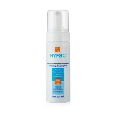 Hyfac Mousse Nettoyante Exfoliante 150ml