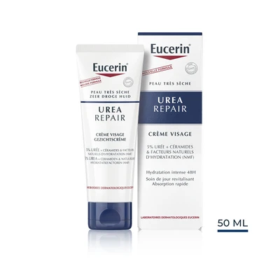 Eucerin Urea Repair Creme Visage 5% Uree - 50ml