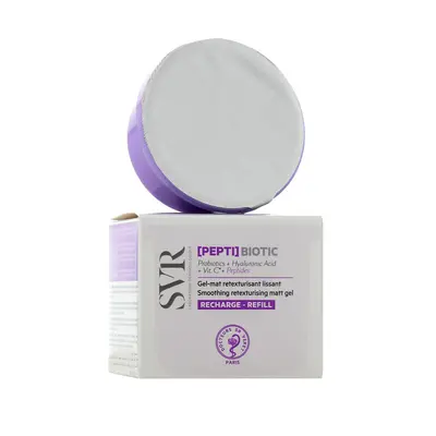 Svr [pepti] Biotic Recharge Gel-mat Retexturisant Lissant - Peaux Mixtes - 50ml