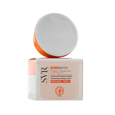 Svr [c20] Biotic Recharge Creme Uniformisante Lissante - Peaux Sensibles Et Ternes - 50ml