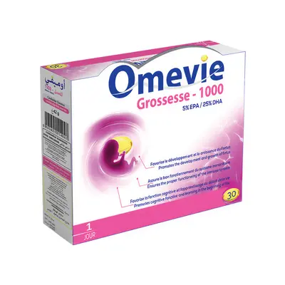 Vital Omevie Grossesse 1000 - 30 Capsules