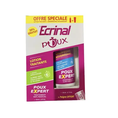 Ecrinal Coffret Anti-poux Lotion Et Shampoing