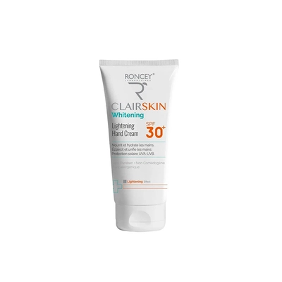 Roncey Clairskin Creme Mains Eclaircissante Spf30+ - 100ml