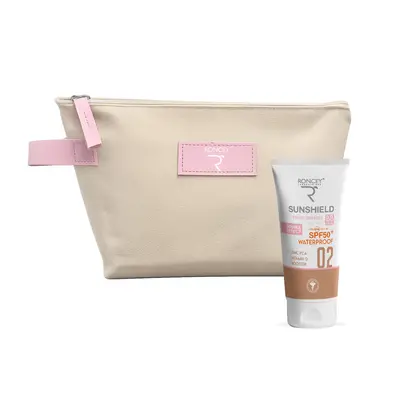 Roncey Sunshield Ecran Teinte 02 Waterproof Spf50+ - Peaux Seches - 50ml