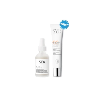 Svr Ventes Flash Ampoule Clairial 30ml + Clairial Cc Creme Teinte Light Spf50  Offerte