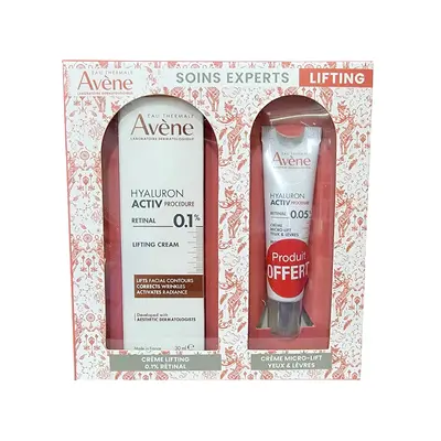 Avene Coffret Soins Experts Lifting - Hyaluron Activ Procedure Retinal 0.1% Creme Lifting