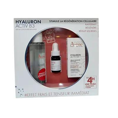 Avene Coffret Hyaluron Activ B3 Serum Concentre Repulpant + 2 Produits Offerts