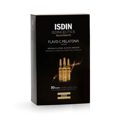 Isdin Isdinceutics Flavo-c Melatonin Serum Nuit - 30 Ampoules