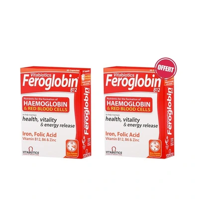 Vitabiotics Ventes Flash Feroglobin 30 Gelules - 1 Boite Achetee = 1 Boite Offerte