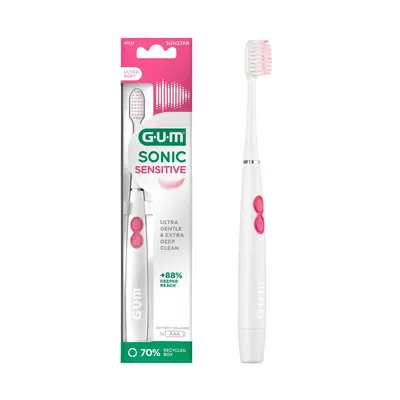 Gum Sonic Sensitive Brosse à Dents Electrique Ultra Souple