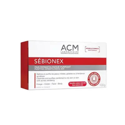 Acm Sebionex Pain Dermatologique Purifiant 100gr