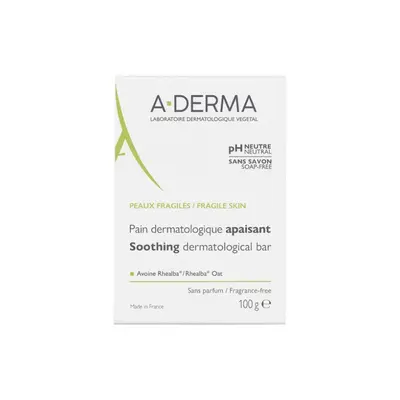 A-derma Pain Dermatologique Apaisant 100gr