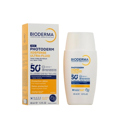 Bioderma Photoderm Xdefense Ultra-fluid Spf50+ Ecran Invisible - 40ml