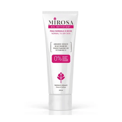 Mirosa Gel Nettoyant Pour Peaux Normales à Seches - 200ml