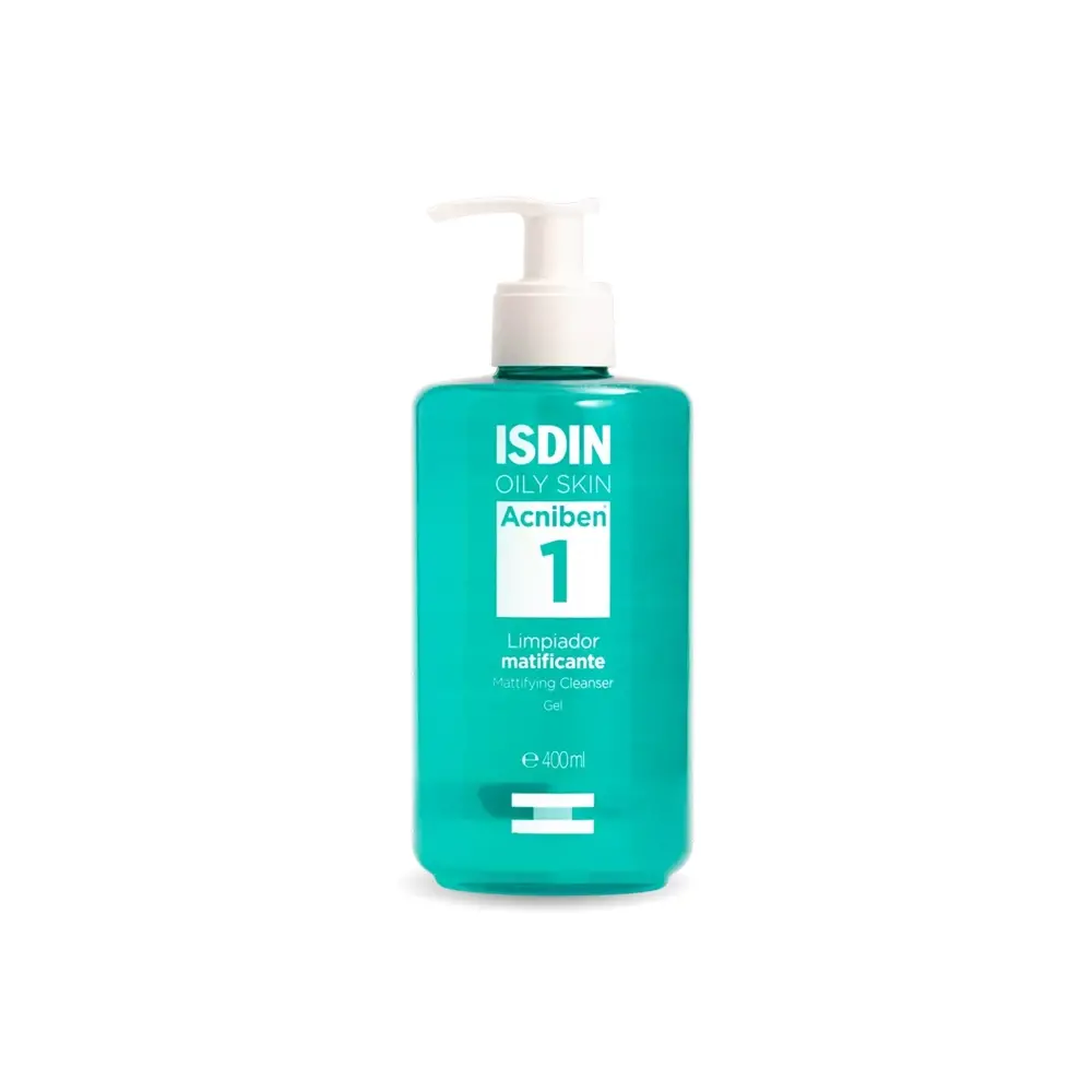 Isdin Acniben Gel Nettoyant Matifiant 400ml