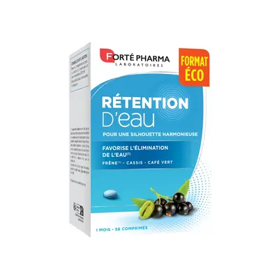 Forte Pharma Retention D'eau - Format Economique - 56 Comprimes