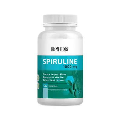 Bioherbs Spiruline 1000 Mg - 120 Comprimes