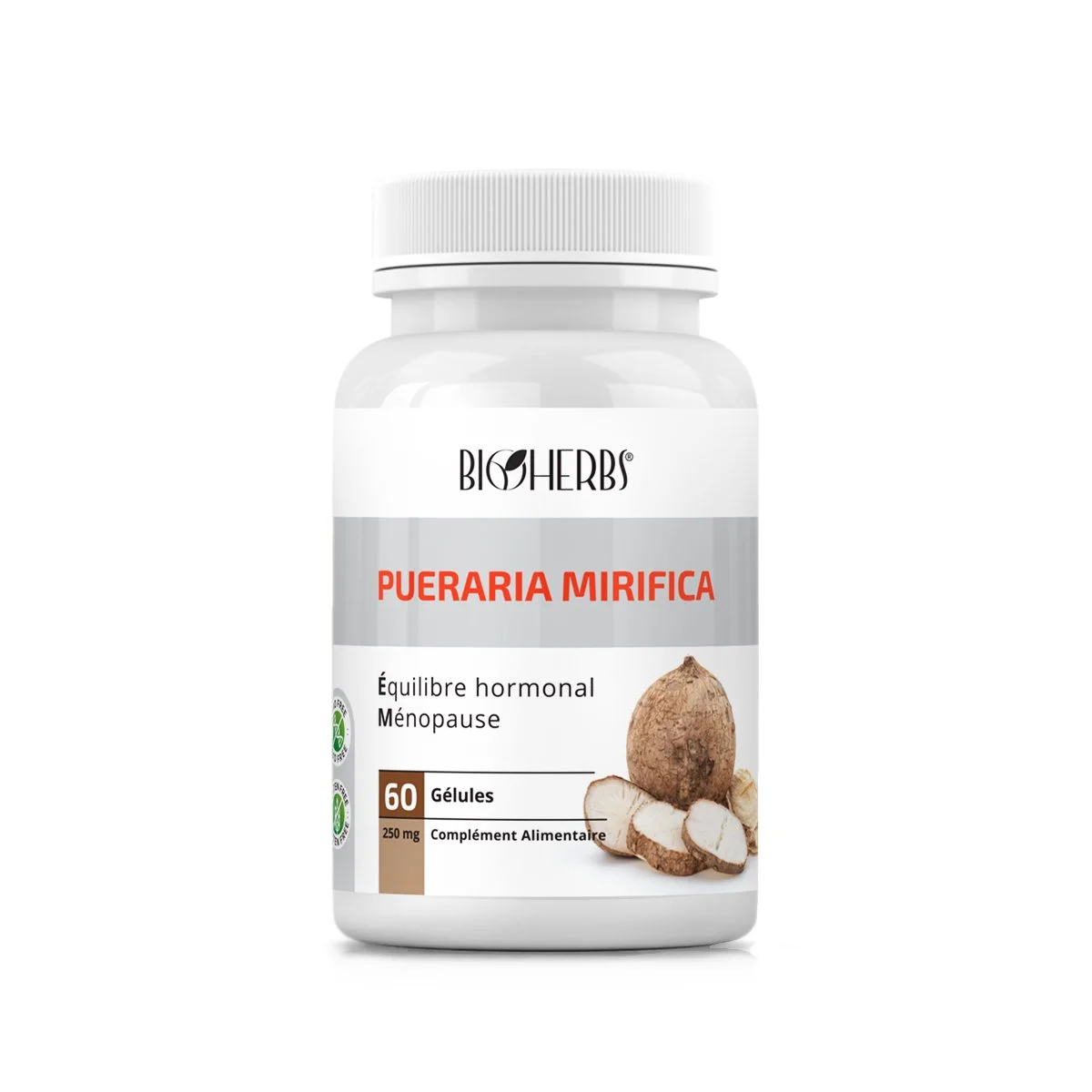 Bioherbs Pueraria Mirifica - Equilibre Hormonal & Menopause - 60 Gelules