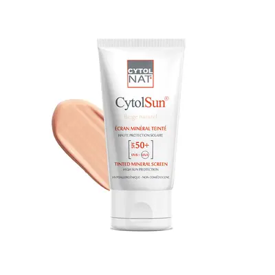 Cytolnat Cytolsun Ecran Teinte Beige Naturel Spf50+ - 50ml