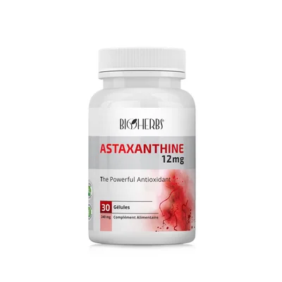 Bioherbs Astaxanthine - Antioxydant Naturel - 30 Gelules