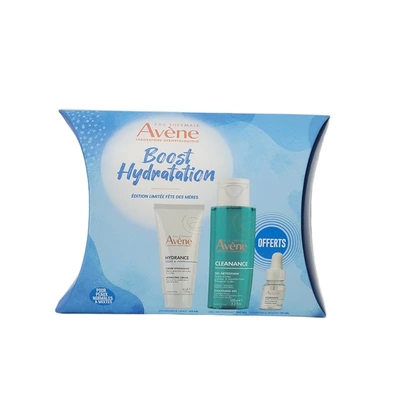 Avene Pack Promo Hydrance Light + Cleanance Gel Nettoyant 100ml Offert + Serum Boost 10ml Offert