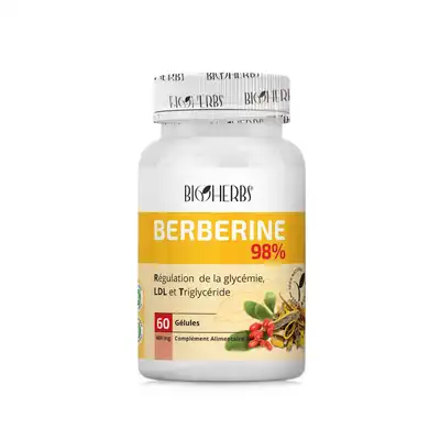 Bioherbs Berberine 98% - 60 Gelules