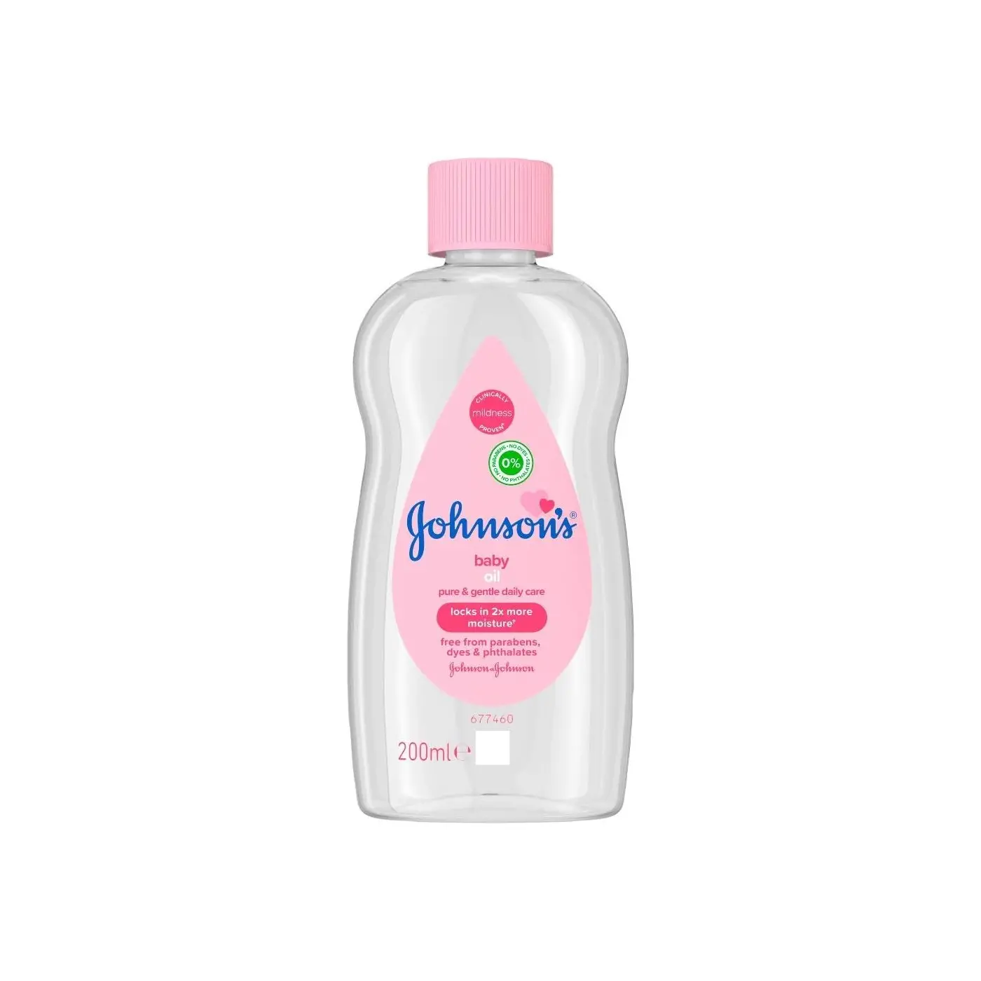 Johnson's Baby Oil Huile Pour Bebe - 200ml