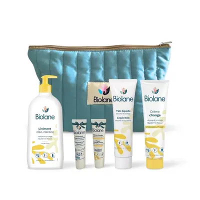 Biolane Trousse Maternite - Les Essentiels Bebe - Bleu