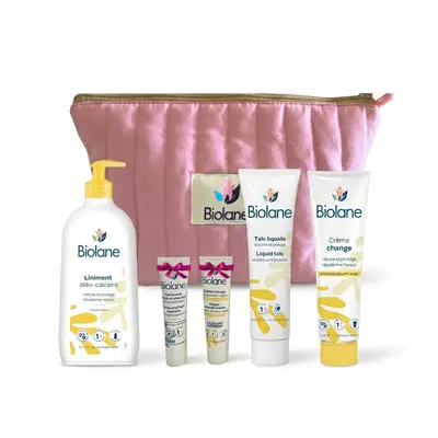 Biolane Trousse Maternite - Les Essentiels Bebe - Rose