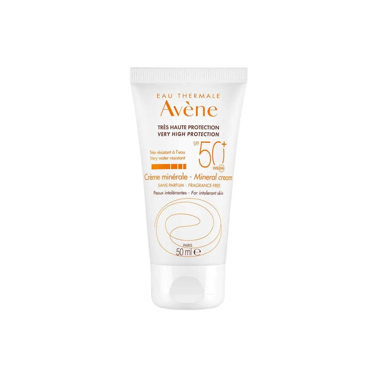 Avene Creme Solaire Minerale Visage Spf50+ - 50ml