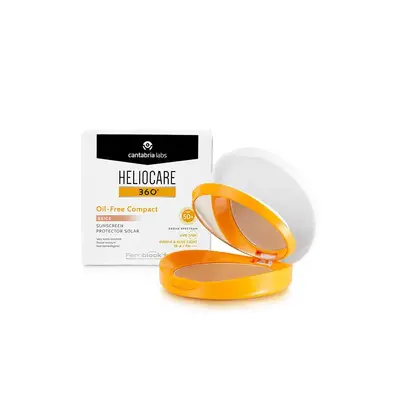 Heliocare 360º Oil-free Compact Beige Spf50+ - 10gr