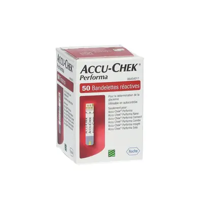 Accu-chek Performa Bandelettes Glycemie - Boite De 50