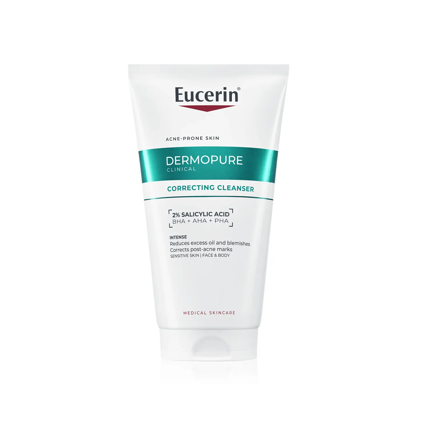Eucerin Dermopure Clinical Correcting Cleanser Gel Exfoliant Visage Et Corps - 200ml