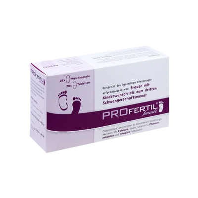 Profertil Female - Femme - 28 Capsules + 28 Comprimes