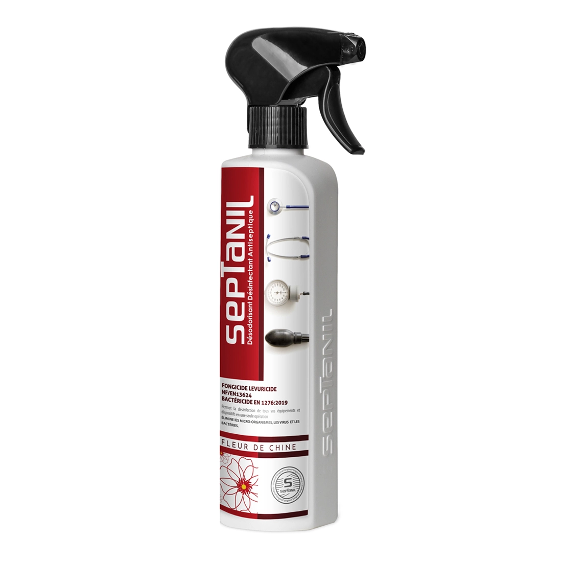 Septanil Desodorisant Desinfectant Antiseptique Fleur De Chine - 500ml
