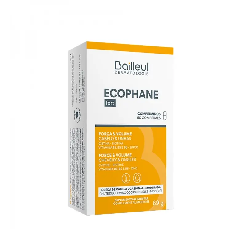 Bailleul Biorga Ecophane Fort Cheveux Et Ongles - 60 Comprimes