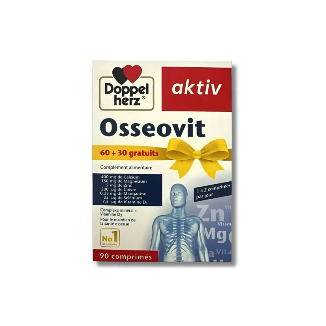 Doppelherz Aktiv Osseovit - Pack Promo 90 Gelules