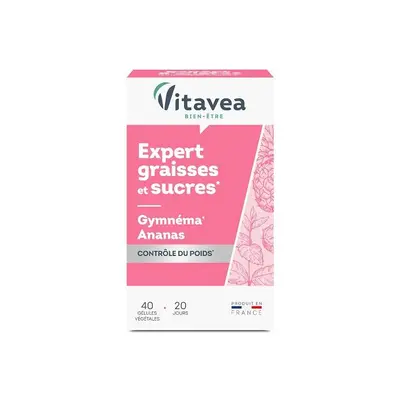 Vitavea Expert Capteur Graisses Et Sucres Gel B/40