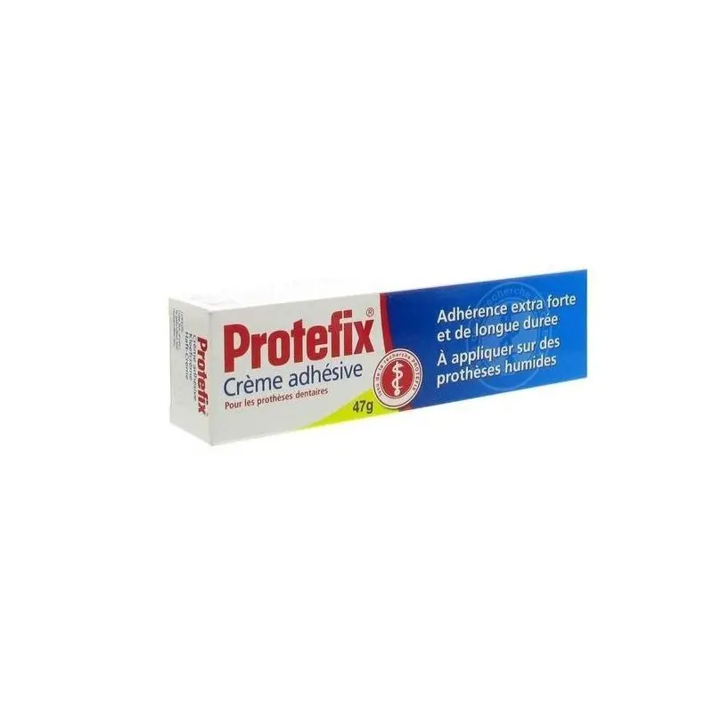 Protefix Creme Adhesive Pour Protheses Dentaires - 47g