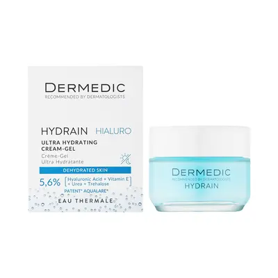Dermedic Hydrain 3 Hialuro Creme Gel Ultra Hydratante - 50ml