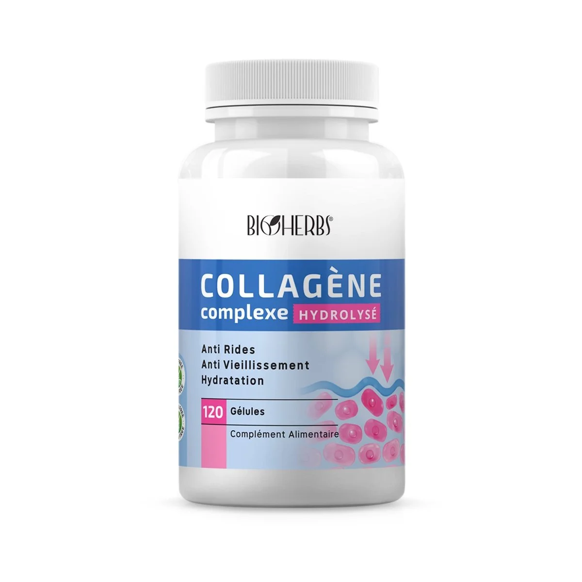 Bioherbs Collagene Marin Complexe Hydrolyse - 120 Gelules