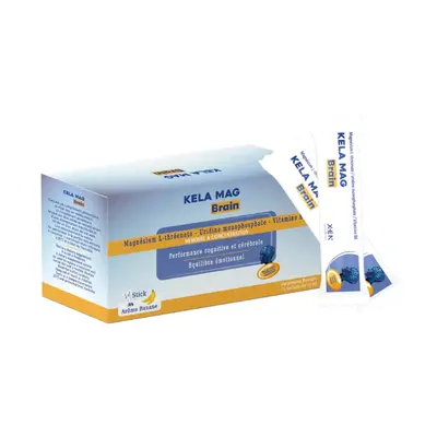 Xen Kela Mag Brain - Memoire Et Concentration - 15 Sticks Arome Banane