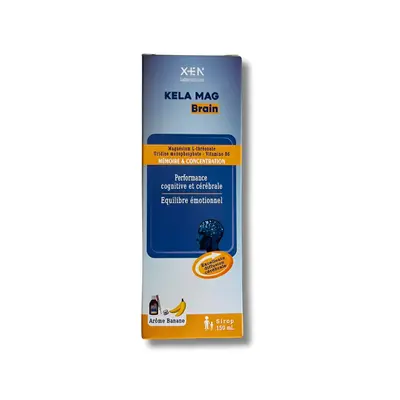 Xen Kela Mag Brain Sirop Arome Banane - 150ml
