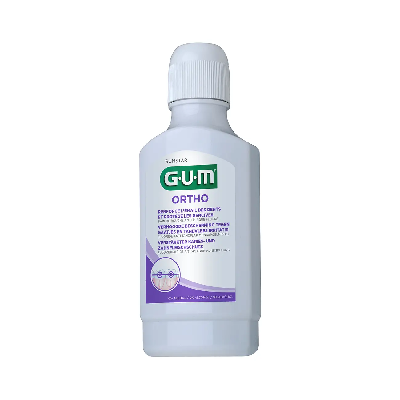 Gum Ortho Bain De Bouche - 300ml